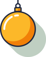 Navidad pelota estilizado Arte estilo png