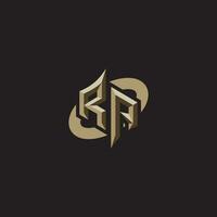 RA initials concept logo professional design esport gaming vector