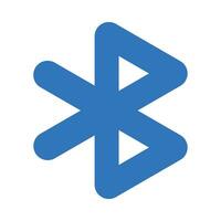 Bluetooth Vector Flat Icon For Personal And Commercial Use.