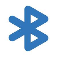 Bluetooth Vector Flat Icon For Personal And Commercial Use.