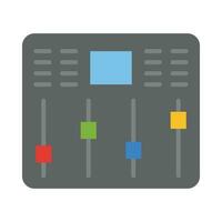 Faders Vector Flat Icon For Personal And Commercial Use.