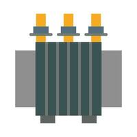Power Transformer Vector Flat Icon For Personal And Commercial Use.