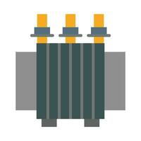 Power Transformer Vector Flat Icon For Personal And Commercial Use.