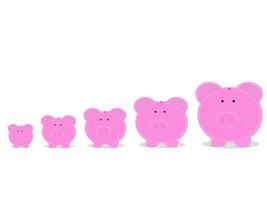 piggy bank vector