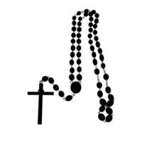 Chaplet of Christianity vector