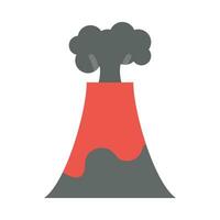 Volcano Vector Flat Icon For Personal And Commercial Use.