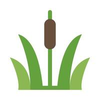 Reeds Vector Flat Icon For Personal And Commercial Use.