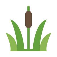 Reeds Vector Flat Icon For Personal And Commercial Use.