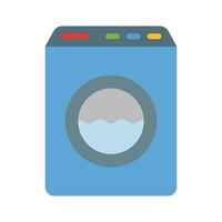 Washing Machine Vector Flat Icon For Personal And Commercial Use.