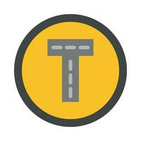 Junction Vector Flat Icon For Personal And Commercial Use.