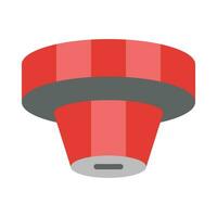 Smoke Detector Vector Flat Icon For Personal And Commercial Use.