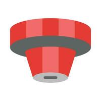 Smoke Detector Vector Flat Icon For Personal And Commercial Use.