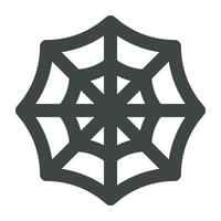 Spiderweb Vector Flat Icon For Personal And Commercial Use.