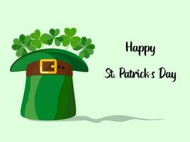 Happy St. Patrick  Day background vector