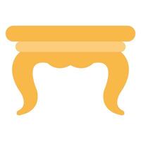 Table Vector Flat Icon For Personal And Commercial Use.