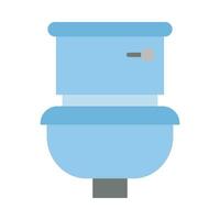 Toilet Vector Flat Icon For Personal And Commercial Use.