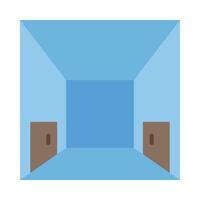 Hallway Vector Flat Icon For Personal And Commercial Use.