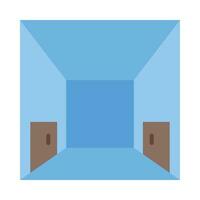 Hallway Vector Flat Icon For Personal And Commercial Use.