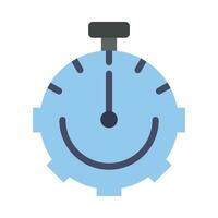Time Management Vector Flat Icon For Personal And Commercial Use.