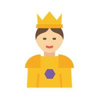 Queen Vector Flat Icon For Personal And Commercial Use.