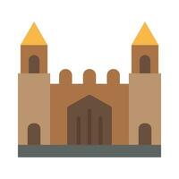 Castle Vector Flat Icon For Personal And Commercial Use.