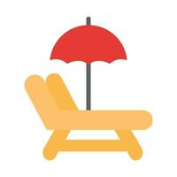 silla vector plano icono para personal y comercial usar.