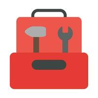 Toolbox Vector Flat Icon For Personal And Commercial Use.