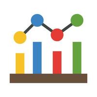 Statistics Vector Flat Icon For Personal And Commercial Use.