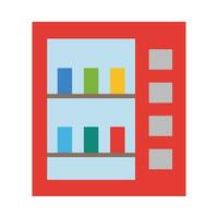 Vending Machine Vector Flat Icon For Personal And Commercial Use.