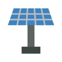 solar panel vector plano icono para personal y comercial usar.