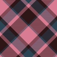 Plaid pattern vector. Check fabric texture. Seamless textile design for clothes, paper print. vector