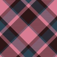 Plaid pattern vector. Check fabric texture. Seamless textile design for clothes, paper print. vector