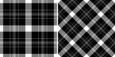 Pattern seamless plaid of background textile fabric with a check texture tartan vector. vector