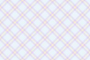 Pattern plaid check of fabric seamless tartan with a textile vector background texture.