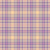 Vector seamless tartan of check plaid textile with a fabric pattern texture background.