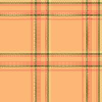 Seamless texture background of tartan plaid textile with a fabric pattern check vector. vector