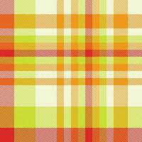 Plaid background vector of texture fabric check with a pattern seamless textile tartan.