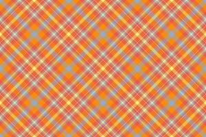 Vector check pattern of fabric plaid tartan with a seamless texture textile background.