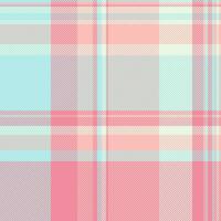 Textile fabric texture of vector seamless check with a plaid tartan background pattern.