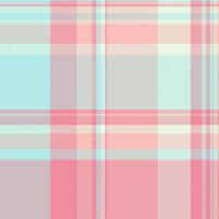 Textile fabric texture of vector seamless check with a plaid tartan background pattern.