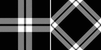 Check vector background of fabric texture plaid with a seamless textile tartan pattern.