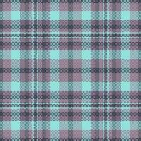 Check texture pattern of textile plaid fabric with a seamless background vector tartan.