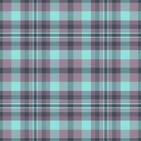 Check texture pattern of textile plaid fabric with a seamless background vector tartan.