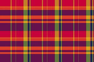 Plaid background vector of texture tartan textile with a seamless pattern check fabric.