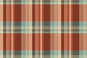 Textile background check of pattern tartan plaid with a vector seamless fabric texture.