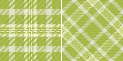 Texture pattern textile of seamless check vector with a plaid tartan fabric background.