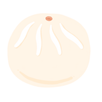 Steamed Bun Cartoon illustration png