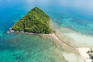 aéreo ver de depeldet isla foto