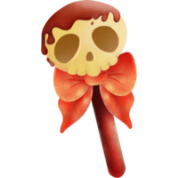 un' cranio caramella png