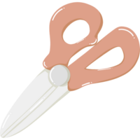 Lovely kawaii pink scissor png